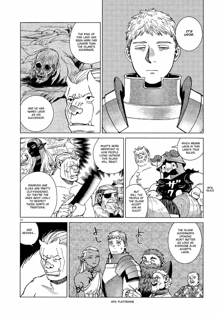 Delicious in Dungeon Chapter 95 image 10_optimized